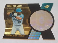 1997 Upper Deck SPx Bound for Glory Gary Sheffield Marlins #10 1446/1500 Die Cut picture