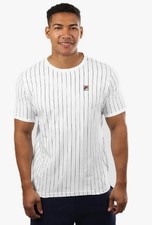 Fila Men's Guillo Tee White/Peacoat, Vintage Soccer Style, LARGE 🎈FREE SHIP🎈 picture