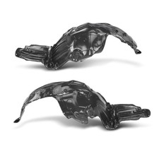 Front Left & Right Side Fender Liner 2 PCS PE Black picture