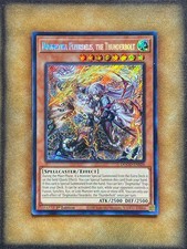 Yugioh Dogmatika Fleurdelis, the Thunderbolt DOOD-EN026 Secret Rare 1st Ed NM picture