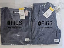 Figs Women's Heather Denim Scrub Set Top & Pants YOU SELECT THE STYLE Size XXS-S picture