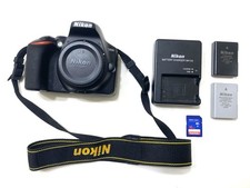 Nikon D3500 24.2MP DSLR Digital Camera (Shutter 9631) + 2 Batteries & Charger picture