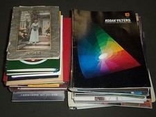 1912-1980'S KODAK GUIDES AND LITERATURE LOT OF 38 PIECES - NICE PHOTOS - O 1351 picture