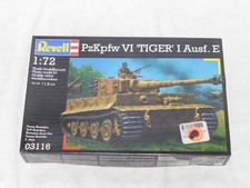 1/72 Revell German WWII PzKpfw VI TIGER I Ausf E Tank Plastic Model Kit Complete picture