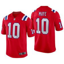 NWT Men Drake #10 Maye Stitched Jersey Red picture
