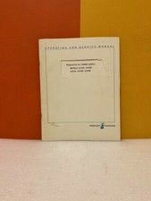 HP 5950-1766 DC Power Supply 6259B, 6260B, 6261B, 6268B 6269B Ops/Service Manual picture