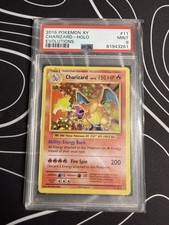2016 Pokemon XY Evolutions Charizard Holo PSA 9 MINT #11 English TRACKED picture