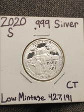 2020 S Weir Farm Silver Proof Quarter  