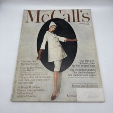 1960 FEBRUARY MCCALL'S MAGAZINE - NICE FASHION, ADVERTISING, AWESOME MID GRADE picture