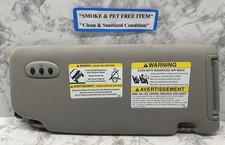 2006-2012 Subaru Tribeca Homelink Driver Left Side Sunvisor  Gray OEM Very Nice picture