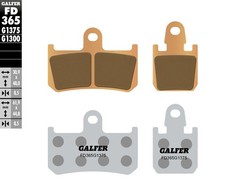 Galfer Front 1375 Performance/Track Day Brake Pads FD365G1375 picture