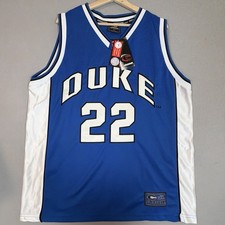 NWT Colosseum Sport Duke University Blue Devils Basketball Jersey Blue XXL #22 picture