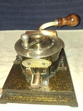 RARE 1891 Abbot Check Protector Perforator Chigago Illinois Antique. picture