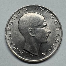 1938 Yugoslavia 10 Dinara - Coin #E-003 picture