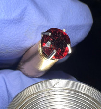 0.85ct VS Cushion Natural Purplish Red Rhodolite Garnet - Tanzania picture