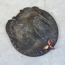 WWII Imperial Japanese Army Mitsubishi Tokyo Tank Factory Paperweight Miyamoto picture