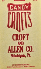2012 Panini Golden Age Candy Croft's Mini Red Ink  Back - Pick Your Cards picture