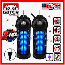 2-Pack Electric Mosquito Insect Fly Bug Zapper Killer Lamp Light Pest Control picture