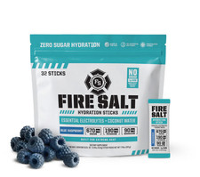 Fire Science Fire Salt Hydration Sticks 32ct Blue Raspberry Electrolytes Mix picture
