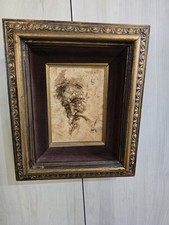 Wallace Fisher Portrait of Old Man. Art Painting Beautiful Painting picture