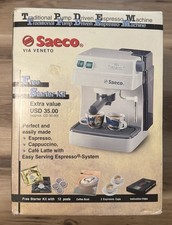 Saeco Via Veneto Traditional Pump Driven Espresso Machine 030047 Vintage NEW picture