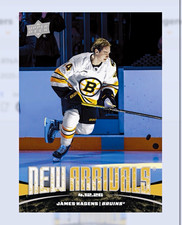 *epack* Upper Deck 2025-26 New Arrivals Gold NA-JH James Hagens Boston Bruins picture