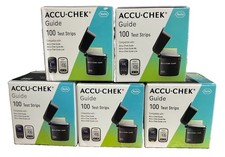 500 Accu-Chek Guide Test Strips~Exp~4/27~12/27~$99.99~($20/Per 100)~FR SHP picture
