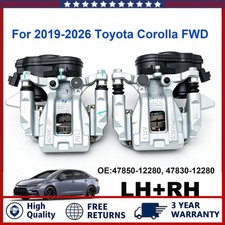 1 Pair Rear Left + Right Disc Brake Calipers Fits Toyota Corolla 2019-25 FWD picture