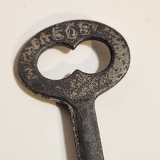 Vintage Taylor Skeleton Key G508 Metal Antique Decorative Collectible 2.75