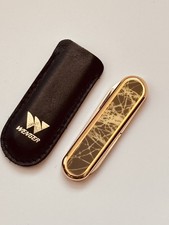 Vintage Wenger Macao Esquire Swiss Army Knife Luxury Gold picture