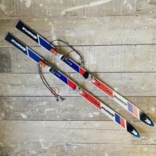Kastle X11 National Team Cross-Country Skis Red Blue with Bindings picture