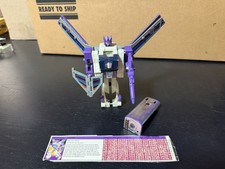 Vintage 1986 Transformers G1 Octane Triple Changer 100% Complete with Tech Specs picture