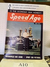 Vintage Speed Age Magazine July 1953 picture