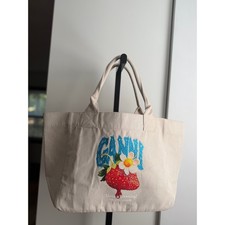 GANNI Medium Trapeze Shopper - One Size - Strawberry/Sunlight picture