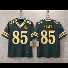 Nike Green Bay Packers Tucker Kraft #85 Vapor fuse rivalry jersey picture