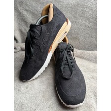 Nike Air Max 90 Royal Black Vachetta Tan Premium Suede - Size 11 (885891-001) picture