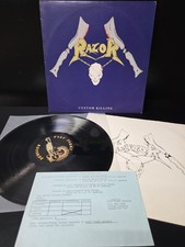 Razor Custom Killing Lp Vinyl 1987 1st Press W/Insert/Order Form VG+/VG++ picture