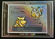 PIKACHU VS ABRA BATTLE - POKEMON CHIBI EVOLUTIONS 2026 RETRO HOLO picture