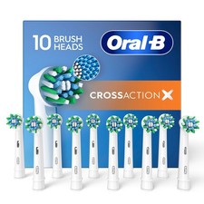 NEW Oral-B CrossAction X Replacement Brush Heads (10 Pack) picture