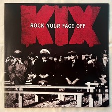 Kix - Rock Your Face Off (Limited Edition RED VINYL) NEW - Number 122 of 500 picture