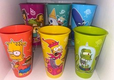 Jack in The Box Simpsons Collectable Cups 6 COMPLETE SET picture