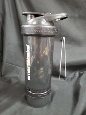 SmartShake Revive Shaker Mixer 750ml/25oz Clear Black w/ Dry Container NEW picture