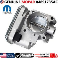 GENUINE OEM MOPAR Throttle Body For 2007-2016 Dodge Jeep Chrysler I4, 04891735AC picture
