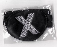 MADONNA SEALED MADAME X TOUR SILVER RHINESTONES BLACK EYE PATCH BOY TOY 2019  picture