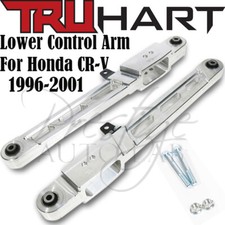 TruHart Rear Polished Lower Control Arms LCA for 1997-2001 Honda CRV CR-V JDM picture