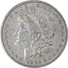 1882 S Morgan Silver Dollar VF Very Fine $1 Coin Collectible picture