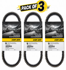 3 Pack Genuine Can-Am 422280652 OEM Clutch Drive Belts for Maverick X3 Turbo RR picture