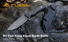 FLISSA Fixed Blade Hunting Knife 8.5