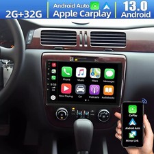 For 2006-2013 Chevrolet Impala WiFi Apple Carplay Radio Android 13.0 RDS GPS Nav picture