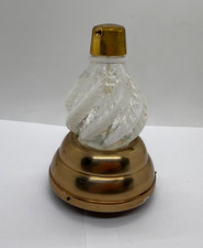 Vtg 1940s DeVilbiss Opalescent Perfume Atomizer Thorens Music Box Base (READ) picture